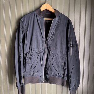 Men's Black Bomber Jacket